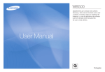 Samsung WB500 manual de utilizador