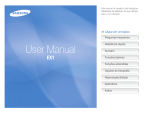 Samsung EX1 manual de utilizador