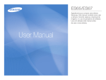 Samsung ES65 manual de utilizador