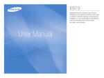 Samsung ES73 manual de utilizador
