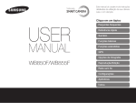 Samsung CÂMARA WB850F manual de utilizador