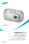 Samsung DIGIMAX A502 Manuel de l'utilisateur