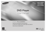 Samsung DVD-D530 Manuel de l'utilisateur