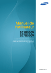 Samsung S23B550V Manuel de l'utilisateur