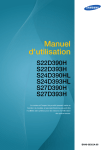 Samsung S22D390H Manuel de l'utilisateur