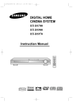 Samsung HT-DS900 User Manual