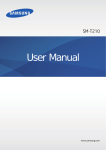 Samsung Galaxy Tab 3 (7.0, Wi-Fi) User Manual(KK)
