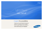 Samsung YP-Q3 Black2.2" Video Player User Manual