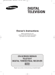 Samsung WS-28M204D User Manual