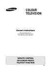 Samsung CW28V55V User Manual