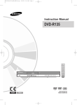 Samsung DVD-R135/AND User Manual