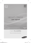 Samsung VCDC15RH CycloneForce Eco Cylinder Vacuum Cleaner User Manual (Windows 7)