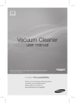 Samsung SC8790 FIDO+

2000W cylinder

vacuum cleaner User Manual