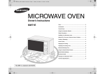 Samsung MW71E User Manual