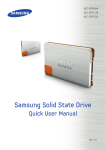 Samsung 128GBSATA II 2.5” Solid State Drive User Manual(SSD User Manual_UK)