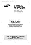 Samsung CS-21A11MQQ Инструкция по использованию
