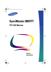 Samsung 800TFT Инструкция по использованию