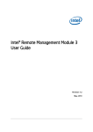 Intel® Remote Management Module 3 User Guide - MA