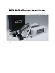 HDX 1000 User Guide