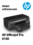 HP Officejet Pro 8100 User Guide - ROWW