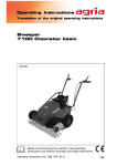 Sweeper 7100 Cleanstar basic Operating Instructions