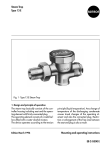 Steam Trap Type 13 E Mounting and operating instructions EB 2