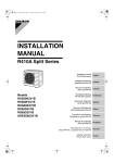 INSTALLATION MANUAL