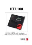 HTT-100 Encoder Modulator User Manual