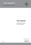 User Manual Jifon AquaHeatTM