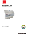 PRO1250D CT MID User manual