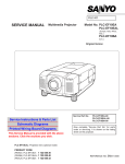 SERVICE MANUAL PLC-EF10EA/EAL/B