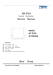 HT-3718 Service Manual Haier Group