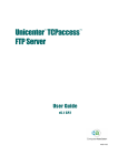 Unicenter TCPaccess FTP Server User Guide