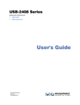USB-2408 Series User's Guide