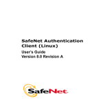 SafeNet Authentication Client (Linux) User's Guide