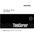 ThinkServer TS140 User Guide