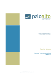 Troubleshooting - Palo Alto Networks