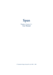 SPManual_SPAN-Maxsurf_user manual