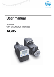 User manual