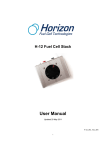 User Manual - Horizon Fuel Cell/Brasil H2