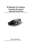 IP Network A/V Camera "Cywatch" CTNC