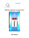 MAGLEV: Magnetic Levitation Plant User Manual