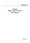 DCP302 Digital Program Controller User's Manual