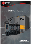 PIM User Manual - Solartron Metrology