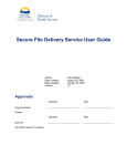 Secure File Delivery Service User Guide - Health