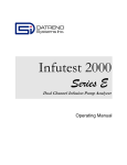 MN-040f Infutest 2000 Operators Manual