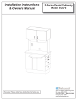 Installation Instructions & Owners Manual