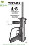 Tippmann A-5 Owners Manual