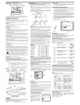 Program Thermostat Owners Manual Installation