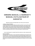 Genesis Cycle Owners Manual / Guide d'utilisateur
